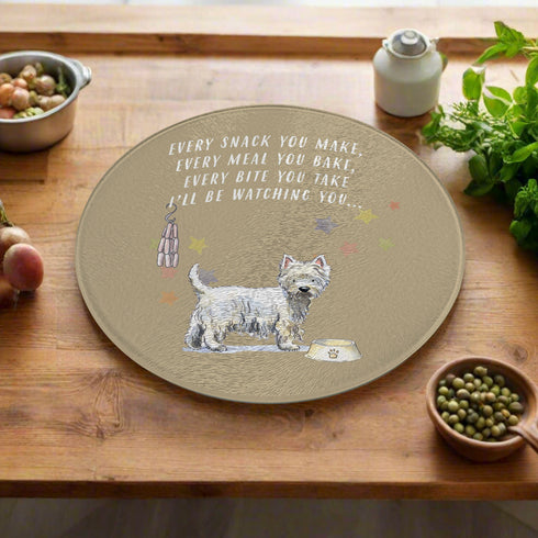 West Highland Terrier Trivet